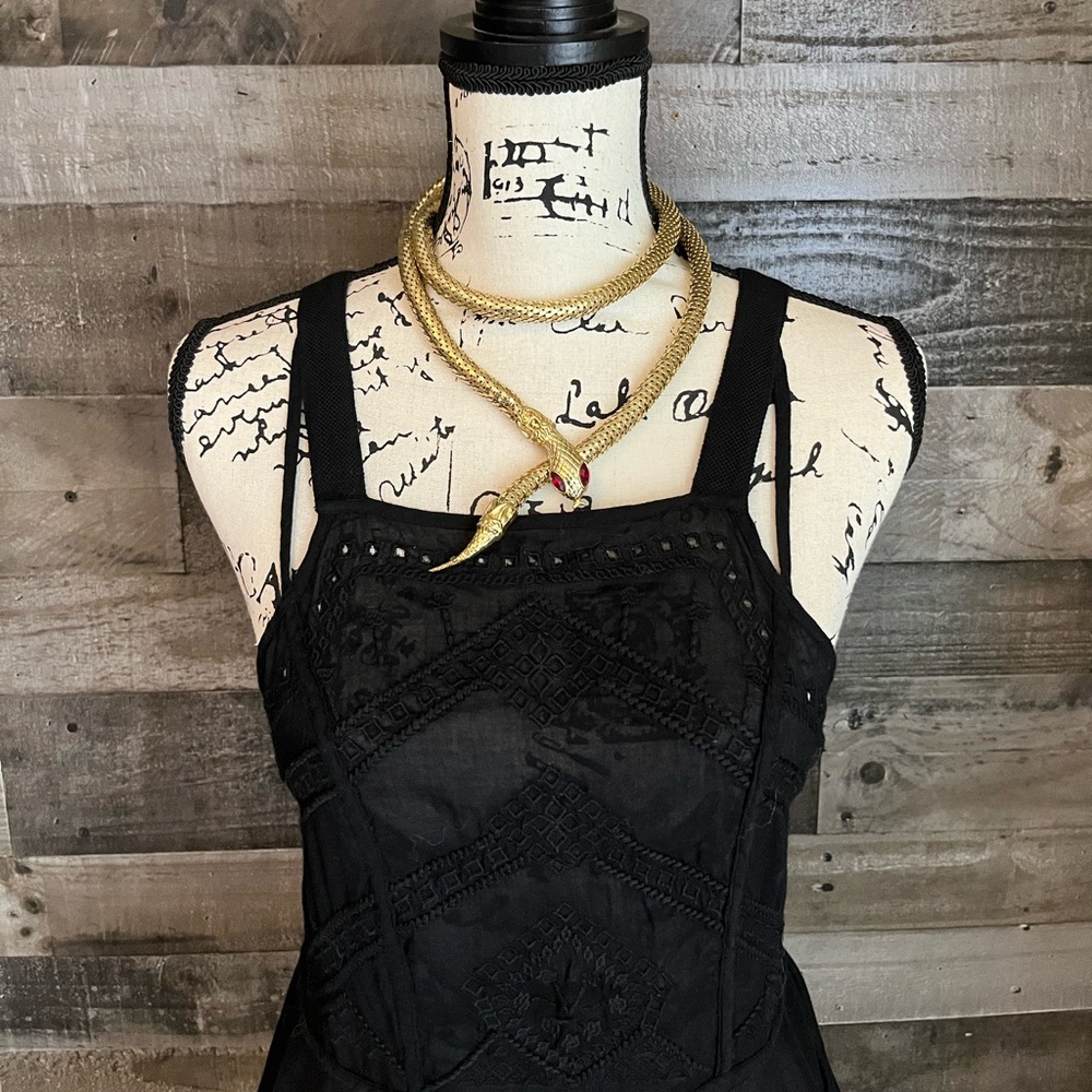 DL AULD vintage snake choker - adjustable